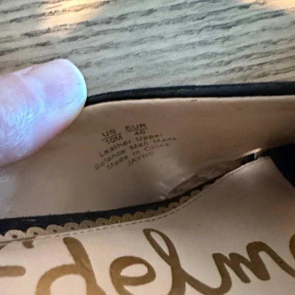 Sam EdelmanBlack Suede Platform Sandals. Size 10 - Picture 7 of 7